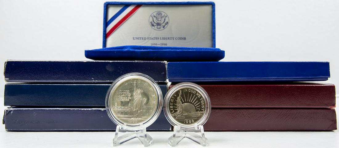 6 - 1986 - 2006  $1 ONE DOLLAR COMMEMORATIVE COINS (1 of 2)