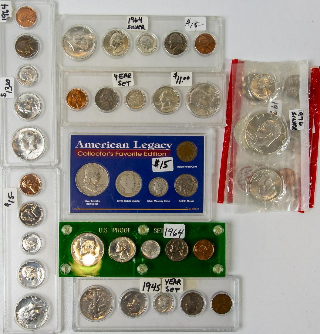 10 ASSORTED COIN SETS (1 of 2)