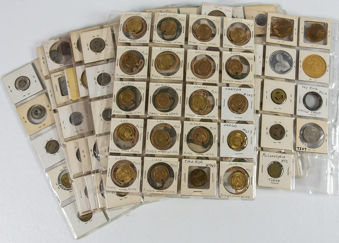 185 TOKENS FROM AROUND THE WORLD (1 of 2)