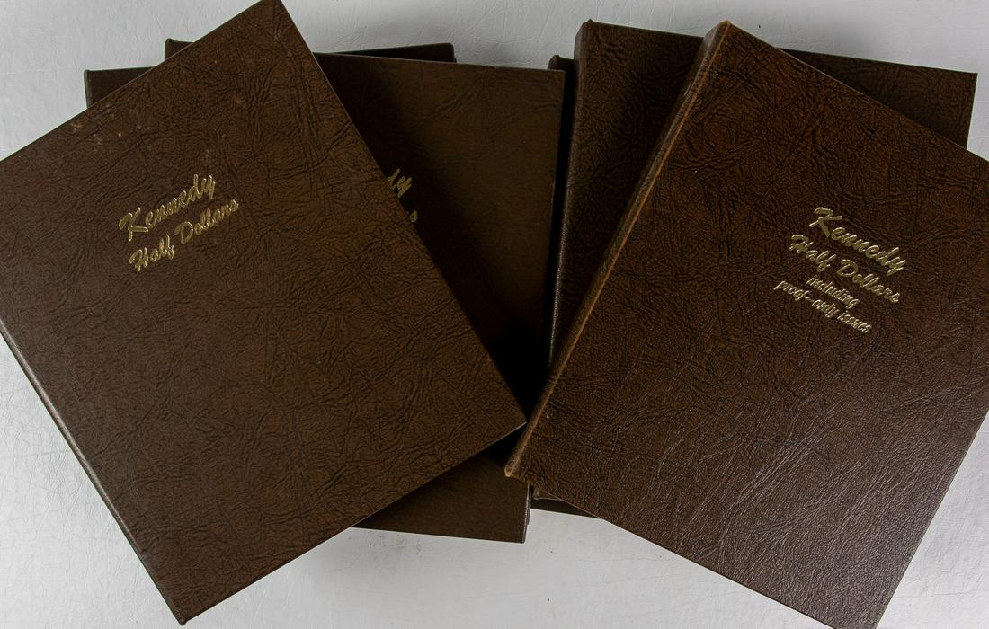 276 KENNEDY HALF DOLLARS 50C IN BOOKS (1 of 2)