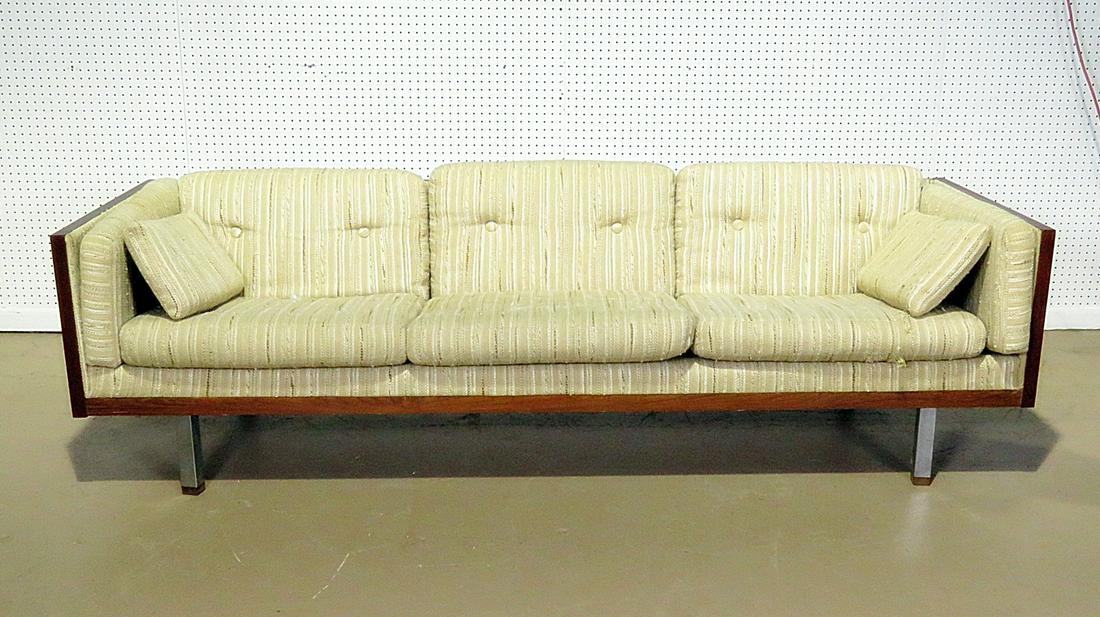 MILO BAUGHMAN STYLE MID-CENTURY MODERN SOFA (1 of 4)
