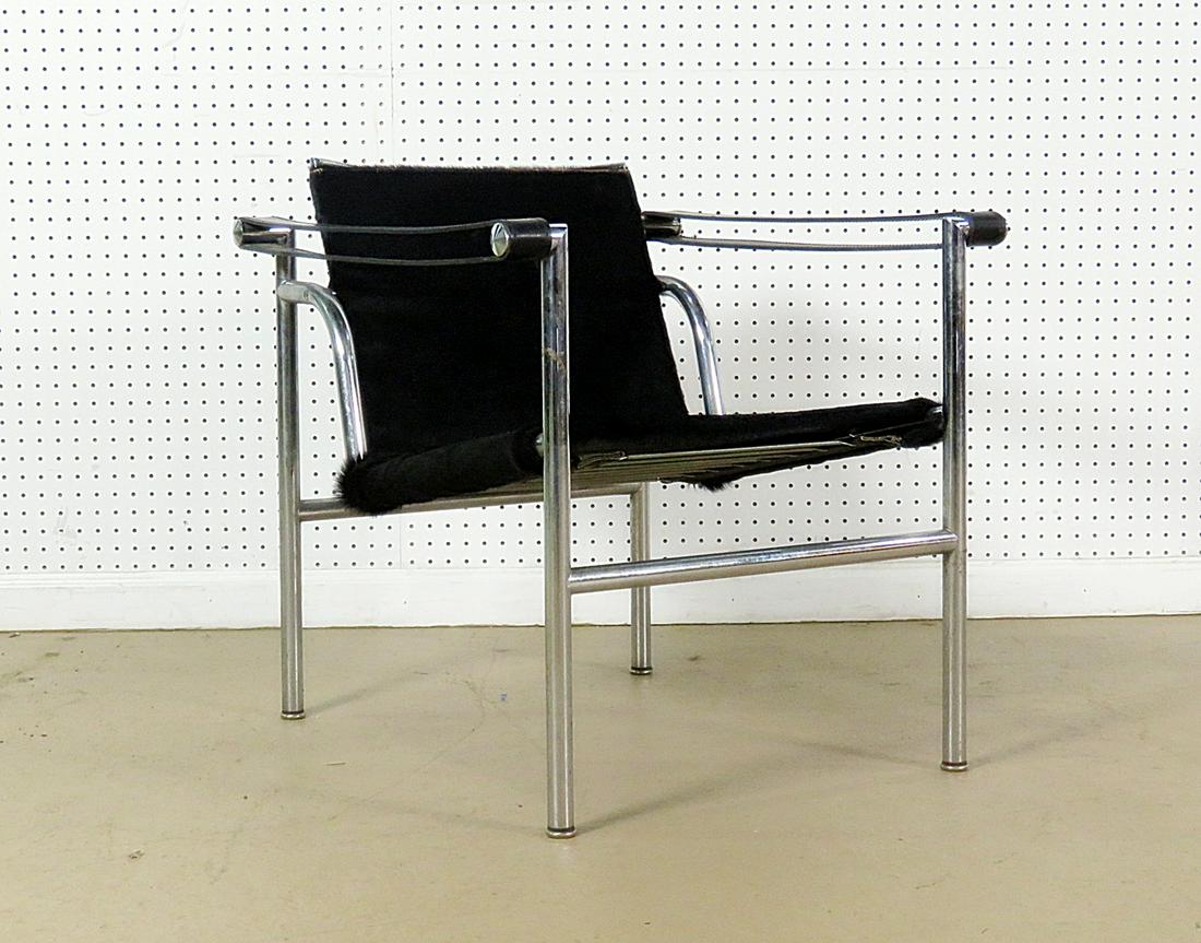 LE CORBUSIER CHROME ARM CHAIR (1 of 9)