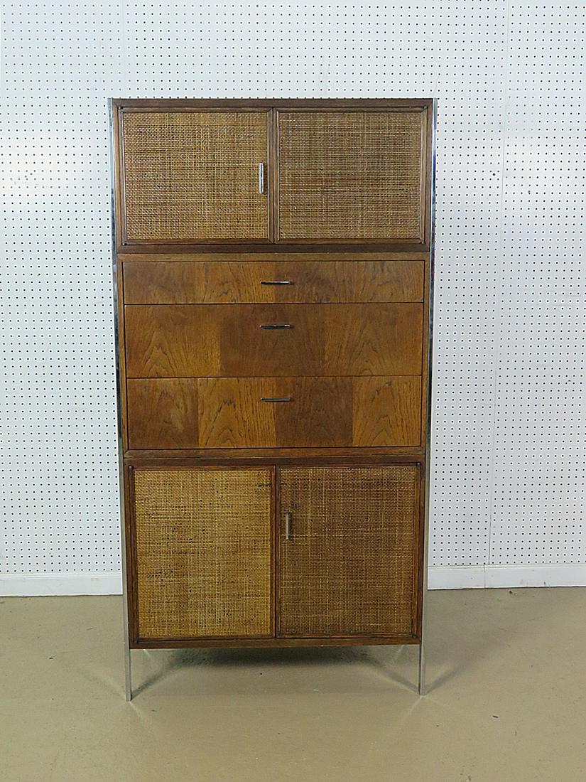 BAUGHMAN STYLE FLAT BAR CHEST OF DRAWERS (1 of 6)