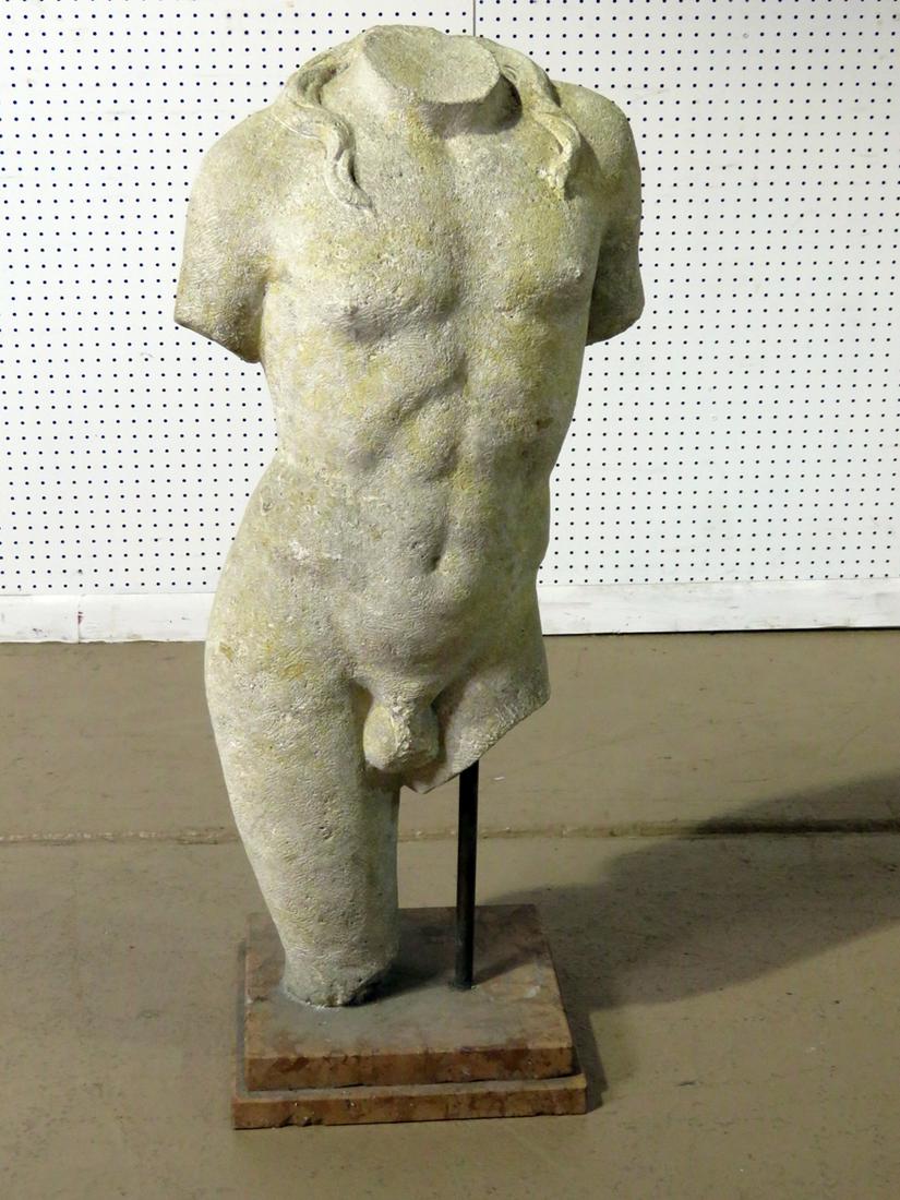 ROMANESQUE TORSO STATUE (1 of 10)