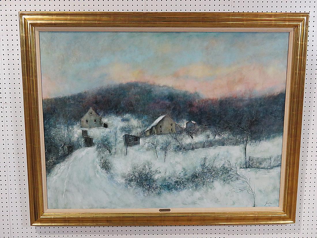 BERNARD GANTER 1978 WINTER LANDSCAPE (1 of 10)
