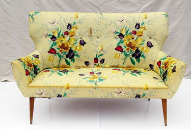 ITALIAN MID CENTURY LOVE SEAT