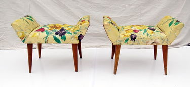 PR ITALIAN MID CENTURY OTTOMANS/BENCHES