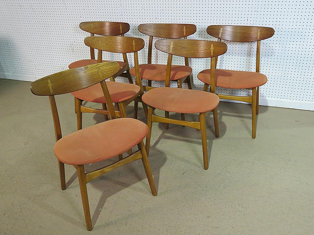 6 HANS WEGNER DINING CHAIRS (1 of 11)