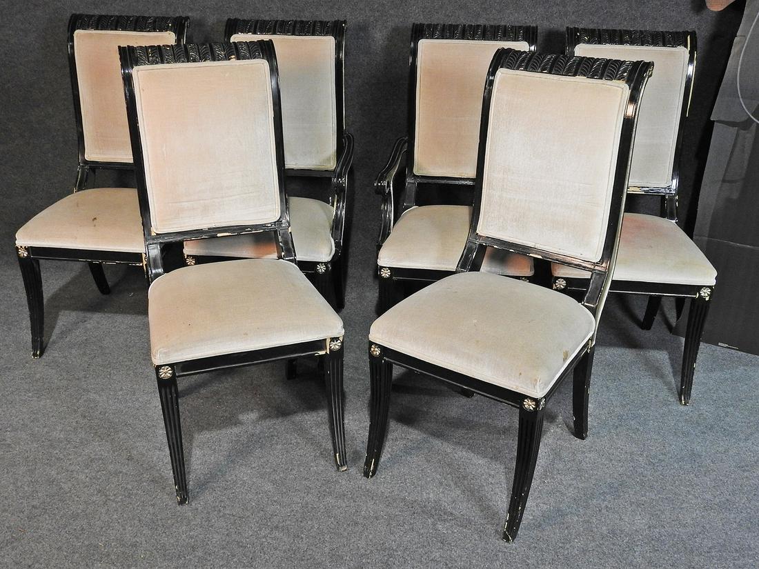 SINATRA SUITE - 6 DIRECTOIRE STYLE DINING CHAIRS (1 of 10)