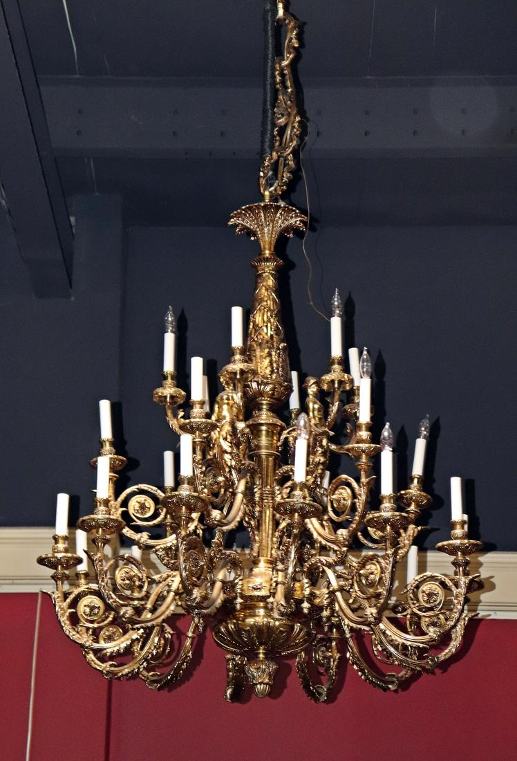 SINATRA SUITE - LOUIS XVI STYLE 24 ARM CHANDELIER (1 of 15)