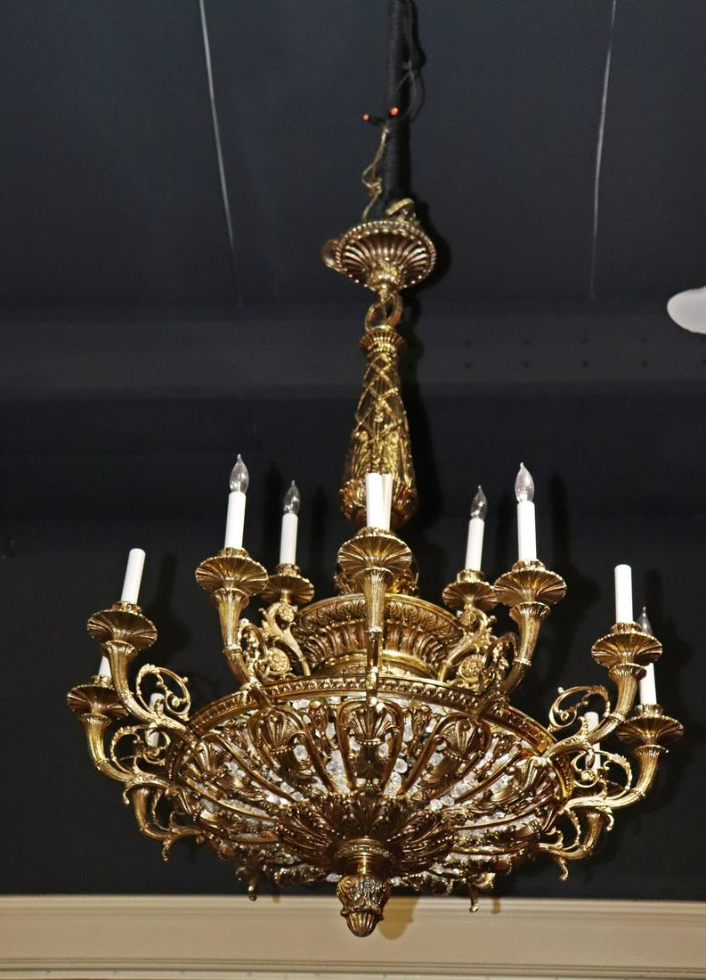 SINATRA SUITE - LOUIS XVI STYLE PALATIAL CHANDELIER (1 of 12)