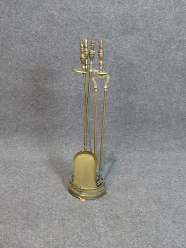 For Auction Brass Fireplace Tools 53 On Jan 30 2020 Ss