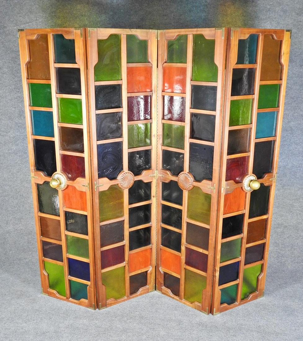 PHILLIP LLOYD POWELL 4 SECTION FLOOR SCREEN (1 of 20)