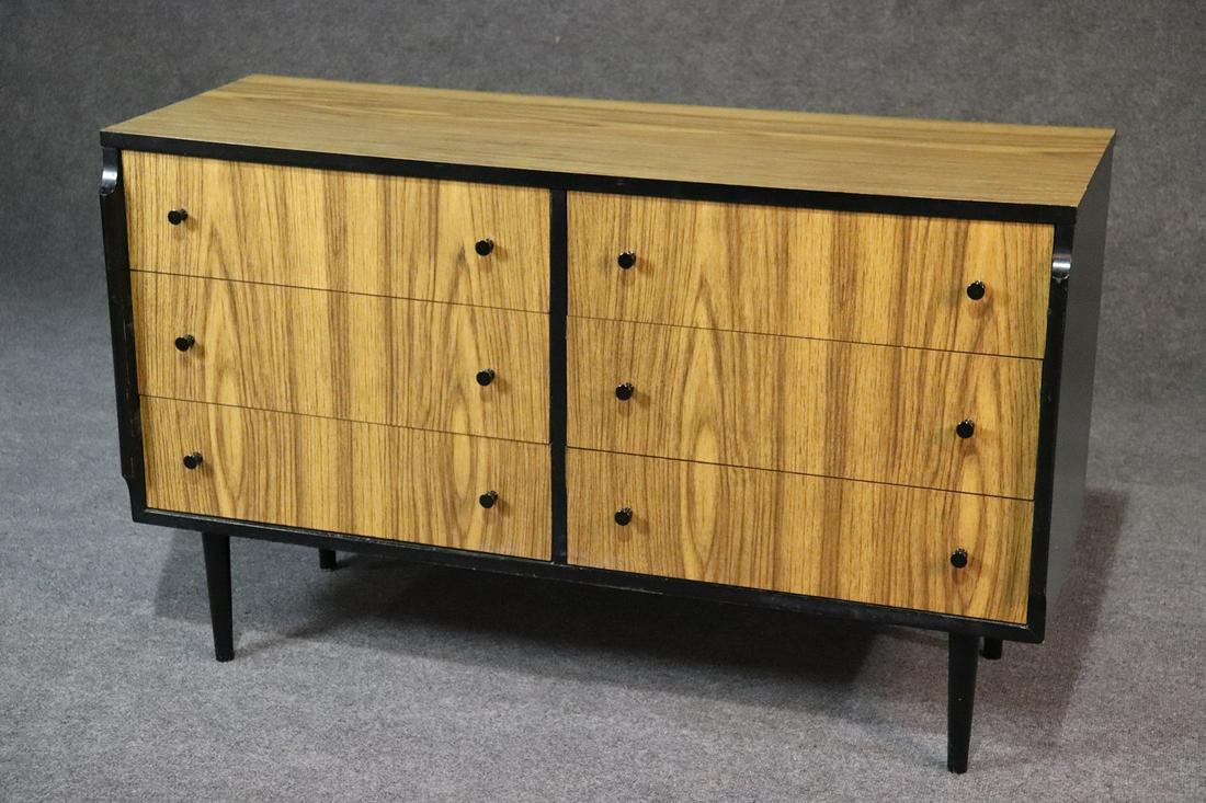 MID CENTURY MODERN KENT COFFEY DOUBLE DRESSER (1 of 7)