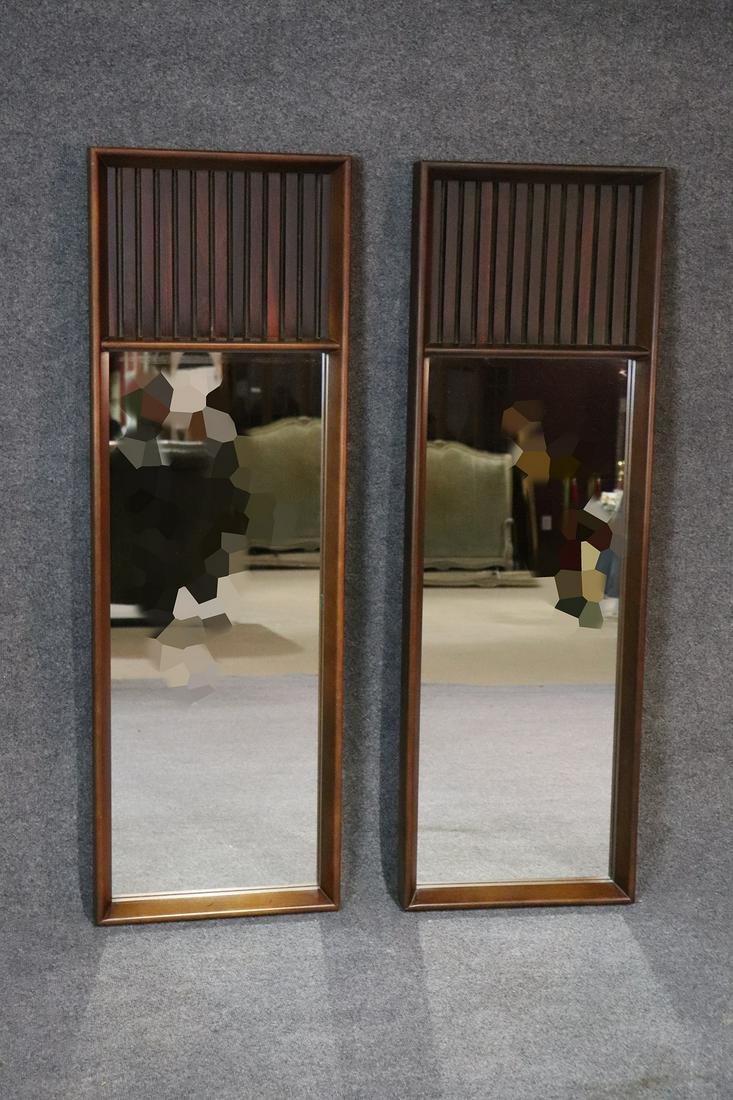 PAIR LANE MID CENTURY MODERN MIRRORS (1 of 6)