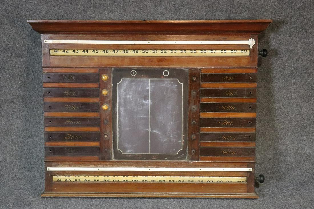 ANTIQUE BILLIARD SCORE KEEPER (1 of 9)