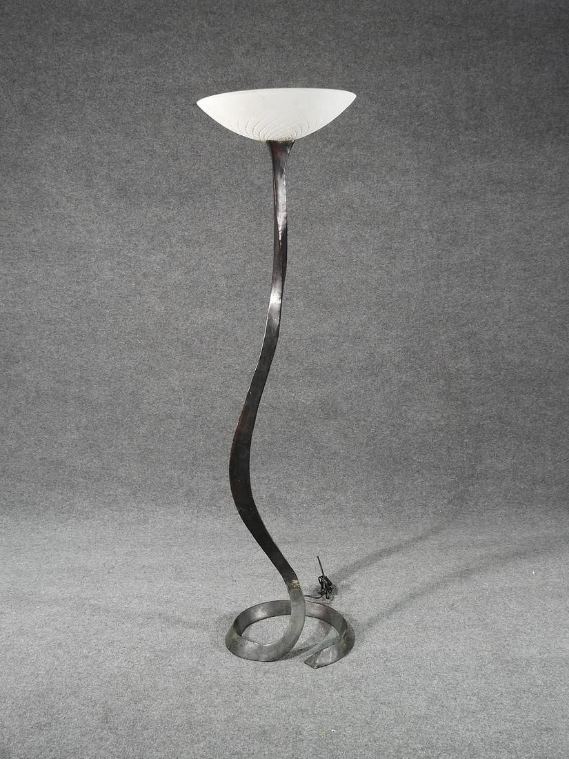 ART DECO STYLE "SNAKE FORM" FLOOR LAMP (1 of 7)
