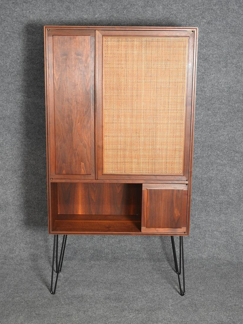 MID CENTURY MODERN WALNUT CABINET (1 of 7)
