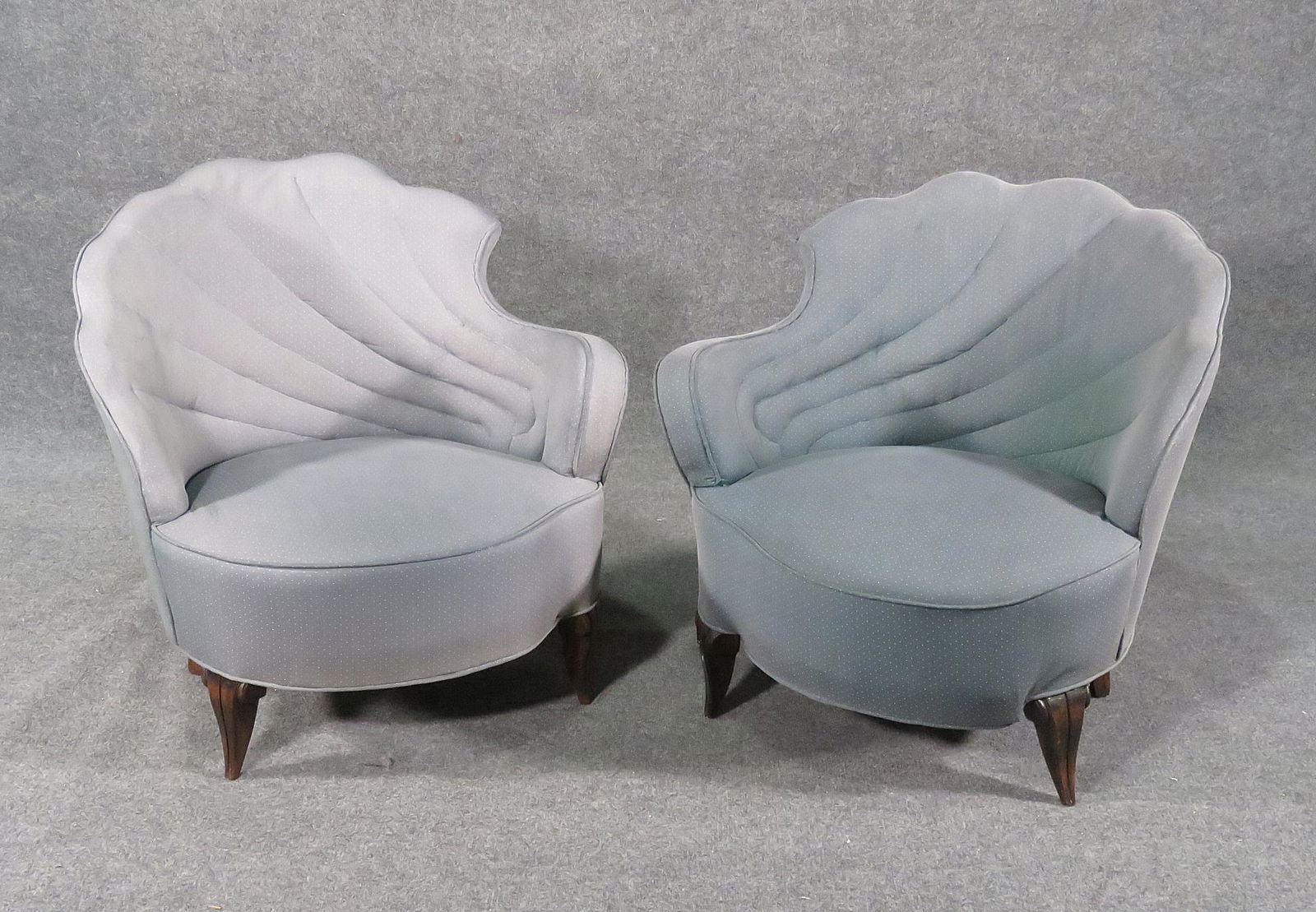PAIR FRENCH ART DECO CHAIRS (1 of 7)