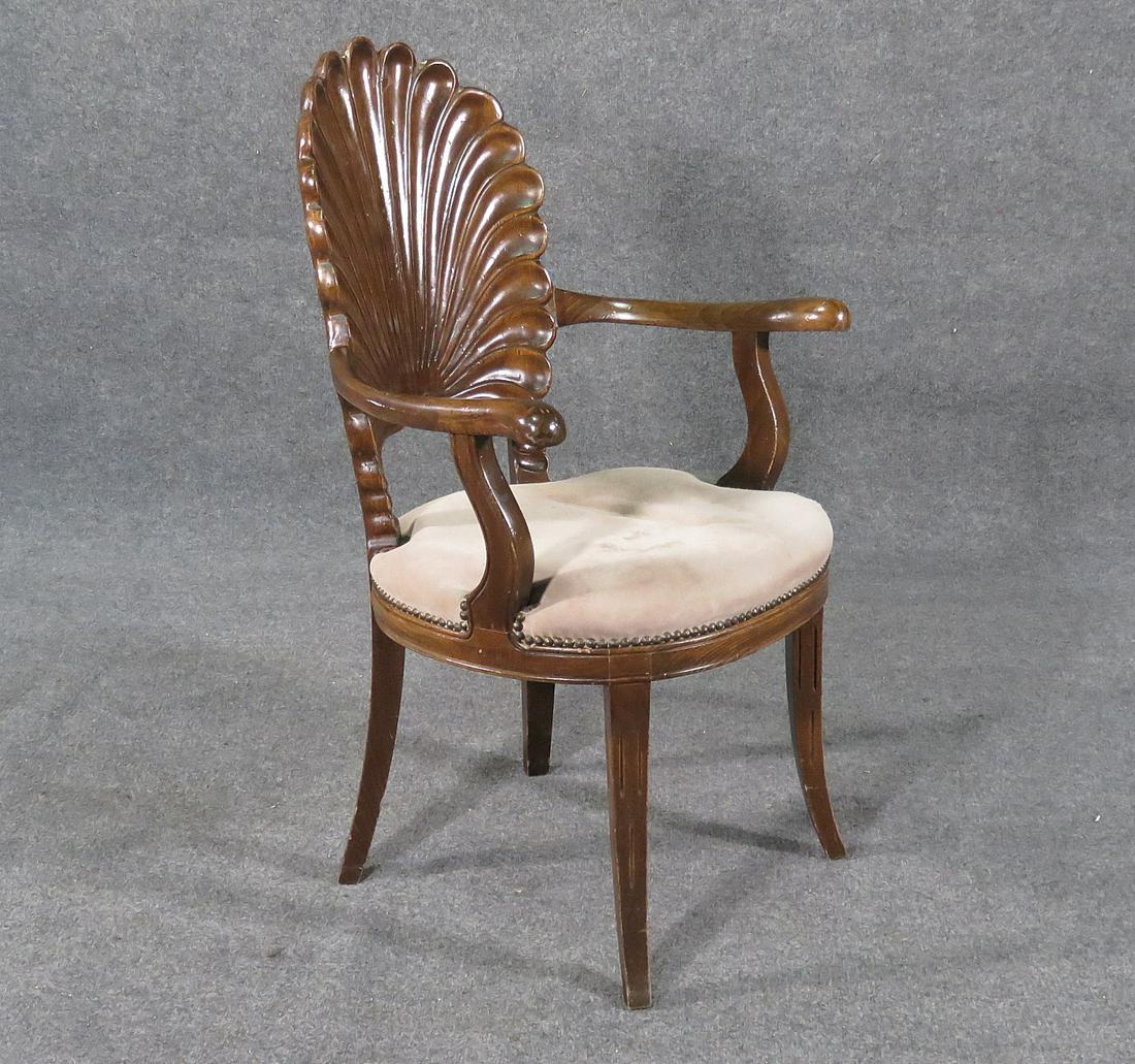HOLLYWOOD REGENCY STYLE ARM CHAIR (1 of 8)