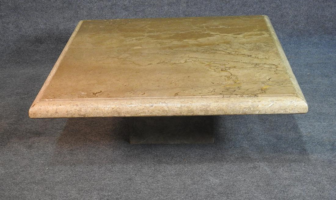 ITALIAN TRAVERTINE MARBLE TABLE (1 of 3)