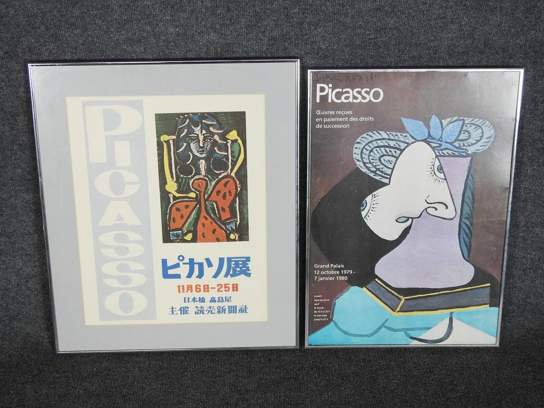 2 PICASSO ART POSTERS (1 of 3)