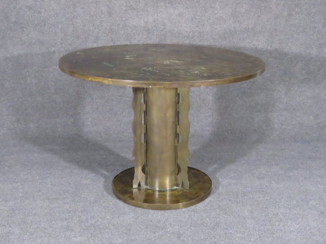 SIGNED LAVERNE CENTER TABLE (1 of 9)