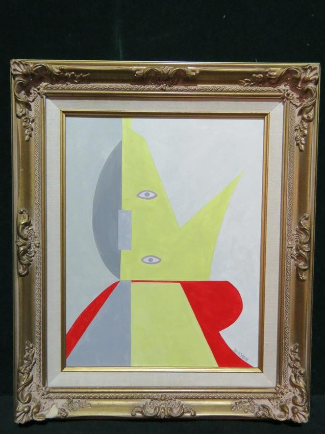 SIGNED SEYMOUR ZAYON ABSTRACT (1 of 6)