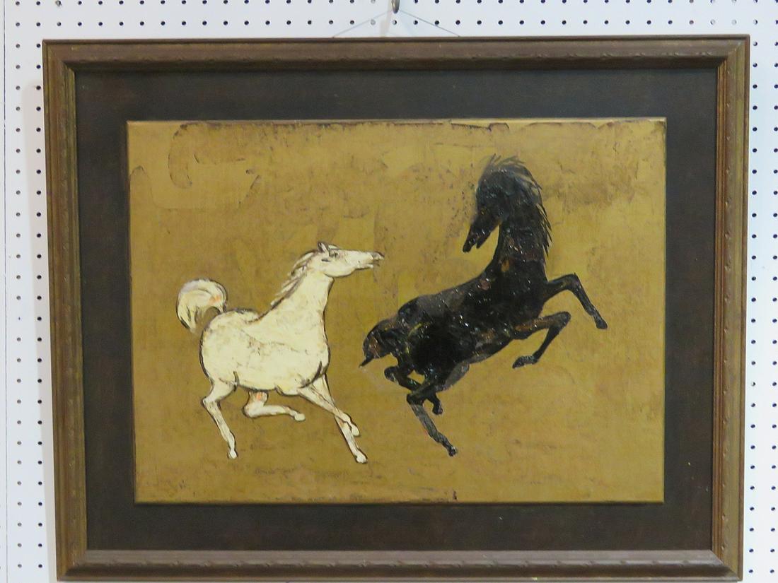 MID CENTURY MODERN WILD HORSES (1 of 2)