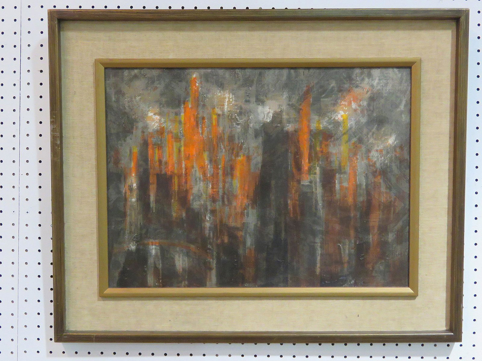 MID CENTURY ABSTRACT CITY SCAPE (1 of 2)