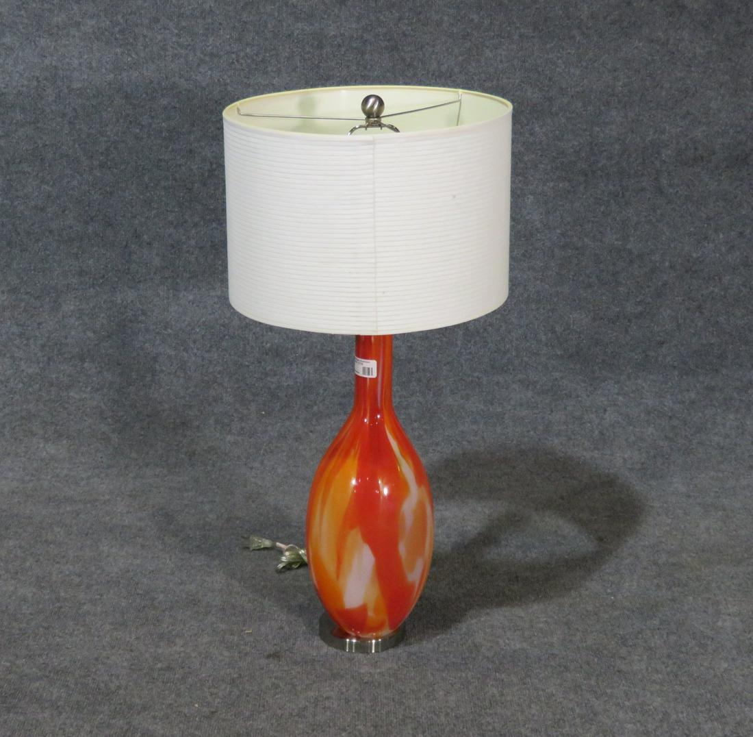 MODERN GLASS LAMP (1 of 3)
