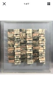 GREG COPELAND ABSTRACT WALL SCULPTURE (1 of 2)