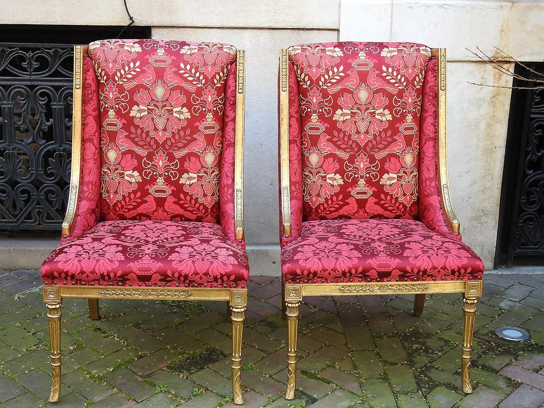 PAIR HENREDON UPHOLSTERY COLLECTION CHAIRS (1 of 5)