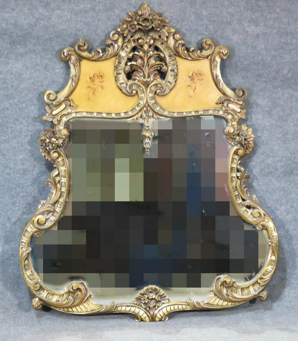 FRENCH PAINTED MIRROR (1 of 6)