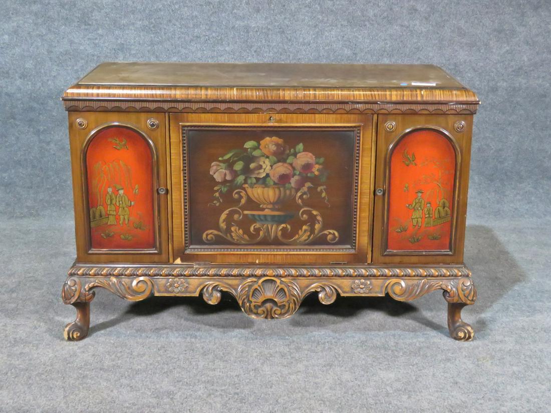 ANTIQUE ASIAN INSPIRED CHEST (1 of 6)