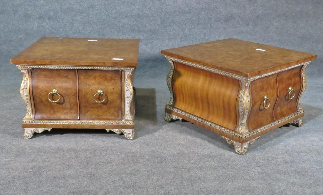 PAIR DECORATOR END TABLES (1 of 6)