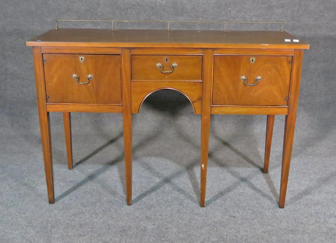 JACK F BATEMAN'S CARRIAGE HOUSE WALNUT SERVER (1 of 7)