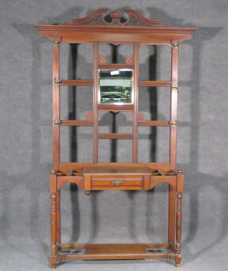 MAHOGANY HALL RACK (1 of 6)