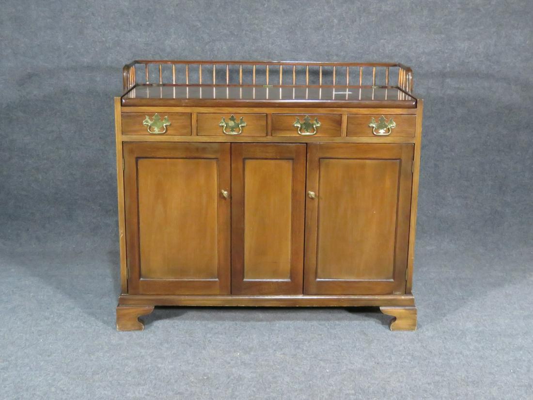 ANTIQUE MAHOGANY SERVER (1 of 8)