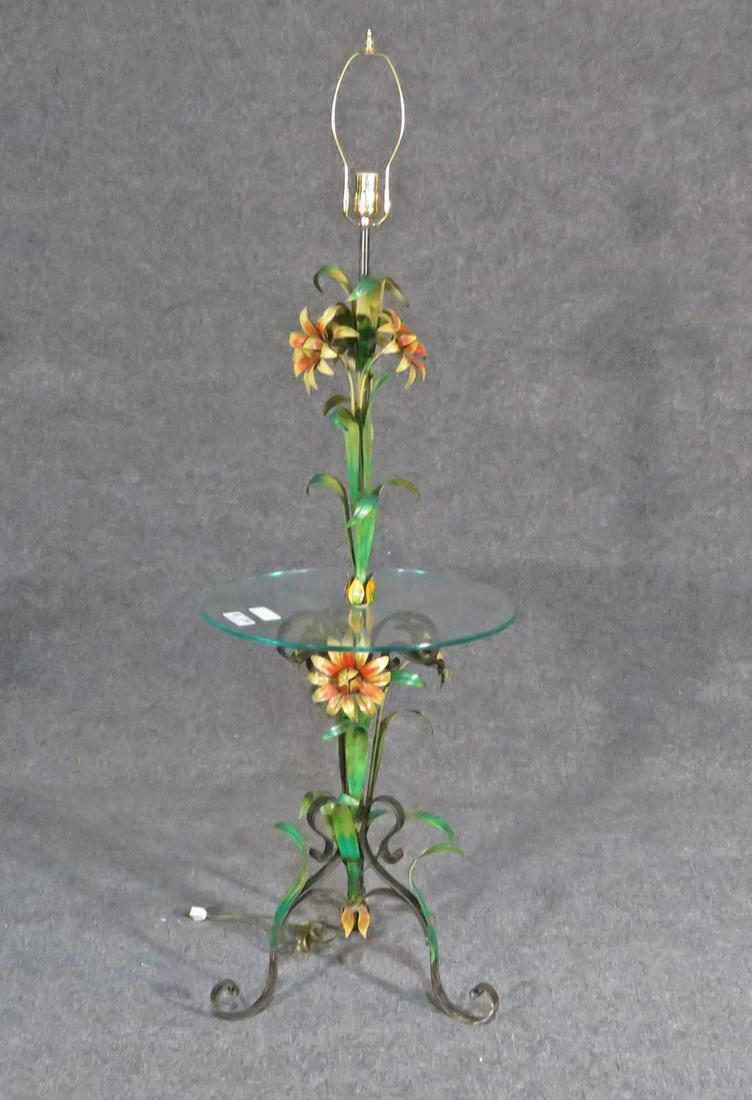 DESIGNER METAL LAMP TABLE (1 of 3)