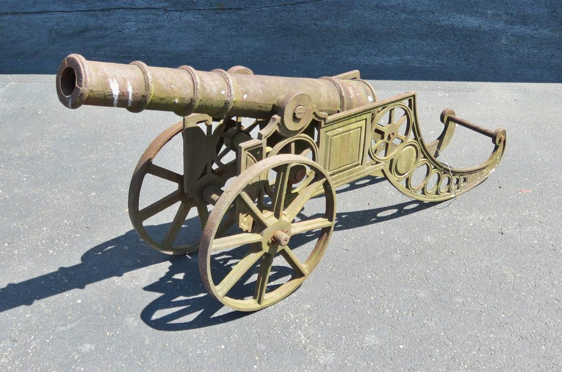 ANTIQUE REPLICA CANNON SIGNED RMI (1 of 5)