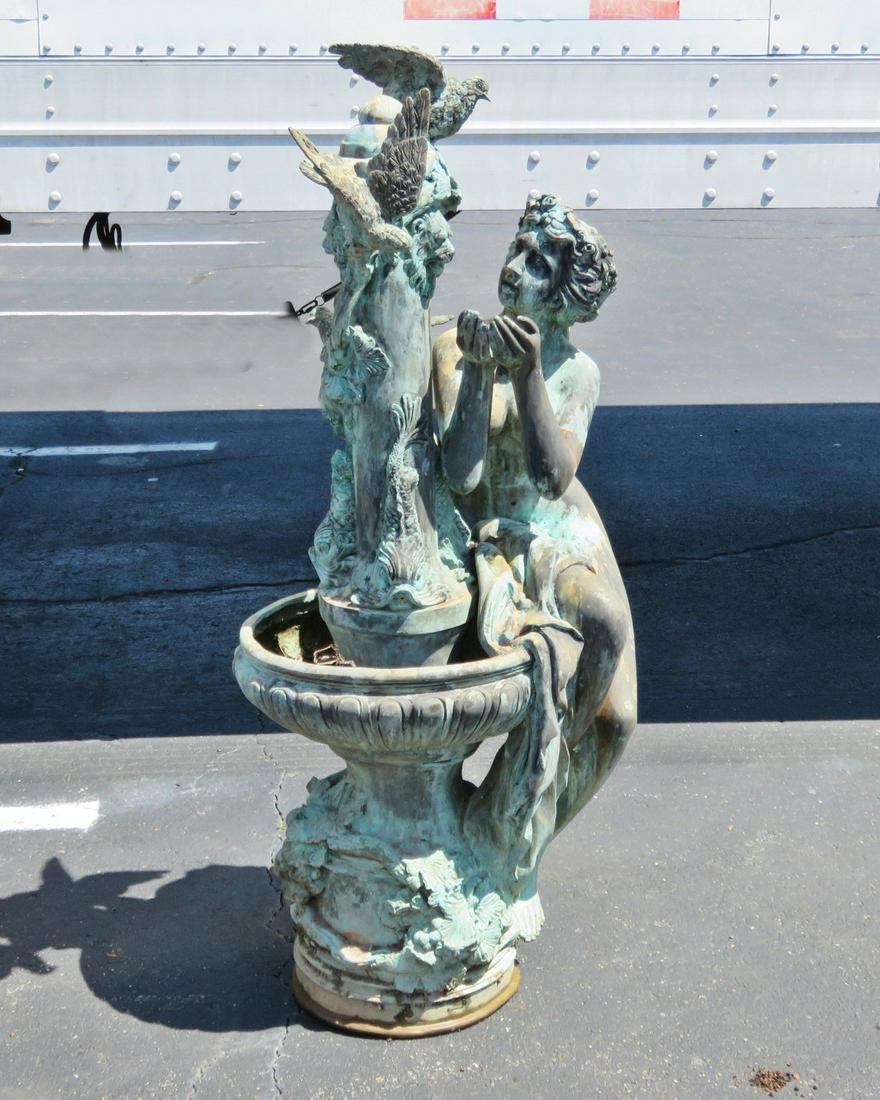 LARGE BRONZE FOUNTAIN (1 of 8)