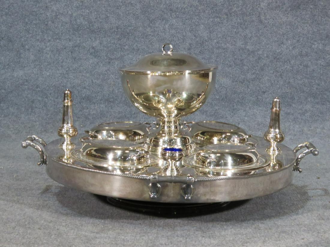SILVERPLATE LAZY SUSAN (1 of 5)