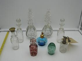 9 PCS ASSORTED GLASS ITEMS (1 of 4)
