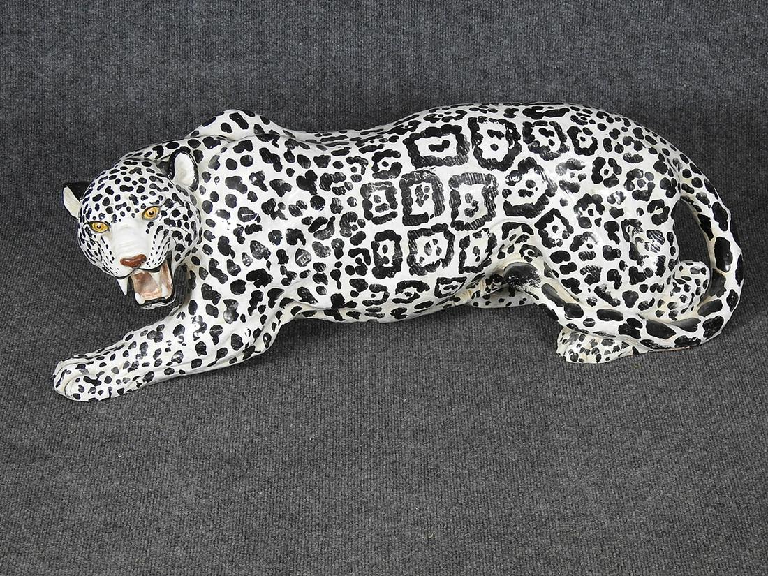 ITALIAN LEOPARD STATUE (1 of 8)