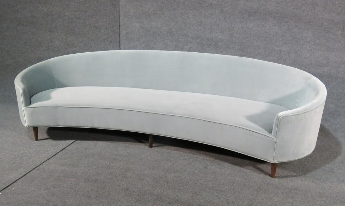 KIDNEY SHAPED SOFA ATTR GIO PONTI (1 of 5)