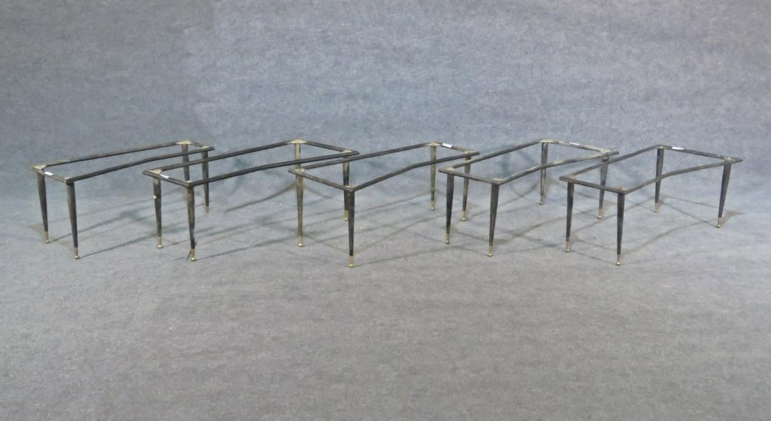 5 METAL BASE COFFEE TABLES (1 of 4)