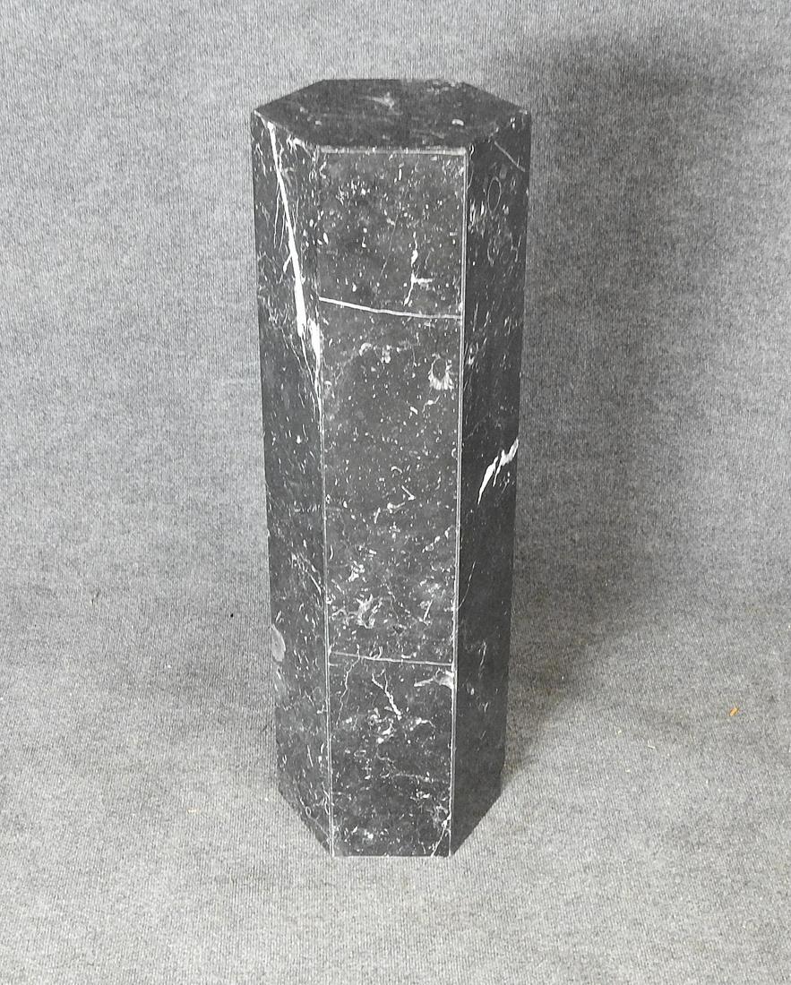ITALIAN MARBLE PEDESTAL (1 of 5)