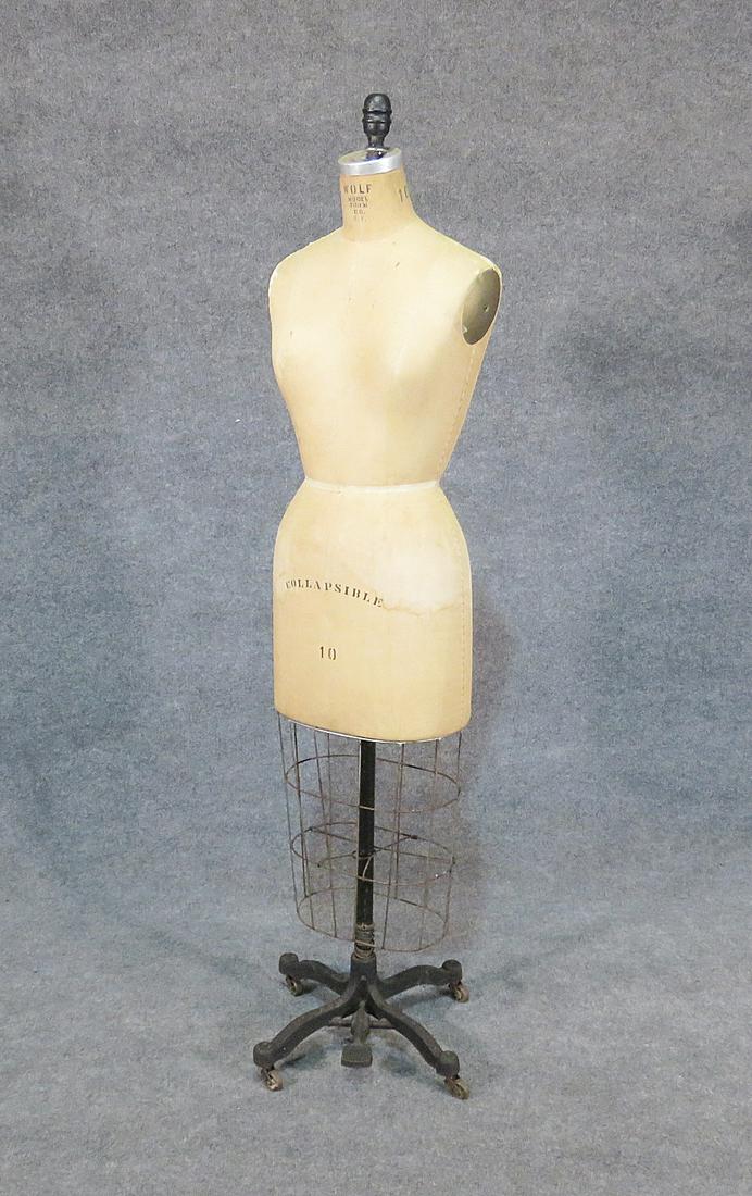 SIGNED WOLF WOMAN'S DRESS FORM (1 of 7)