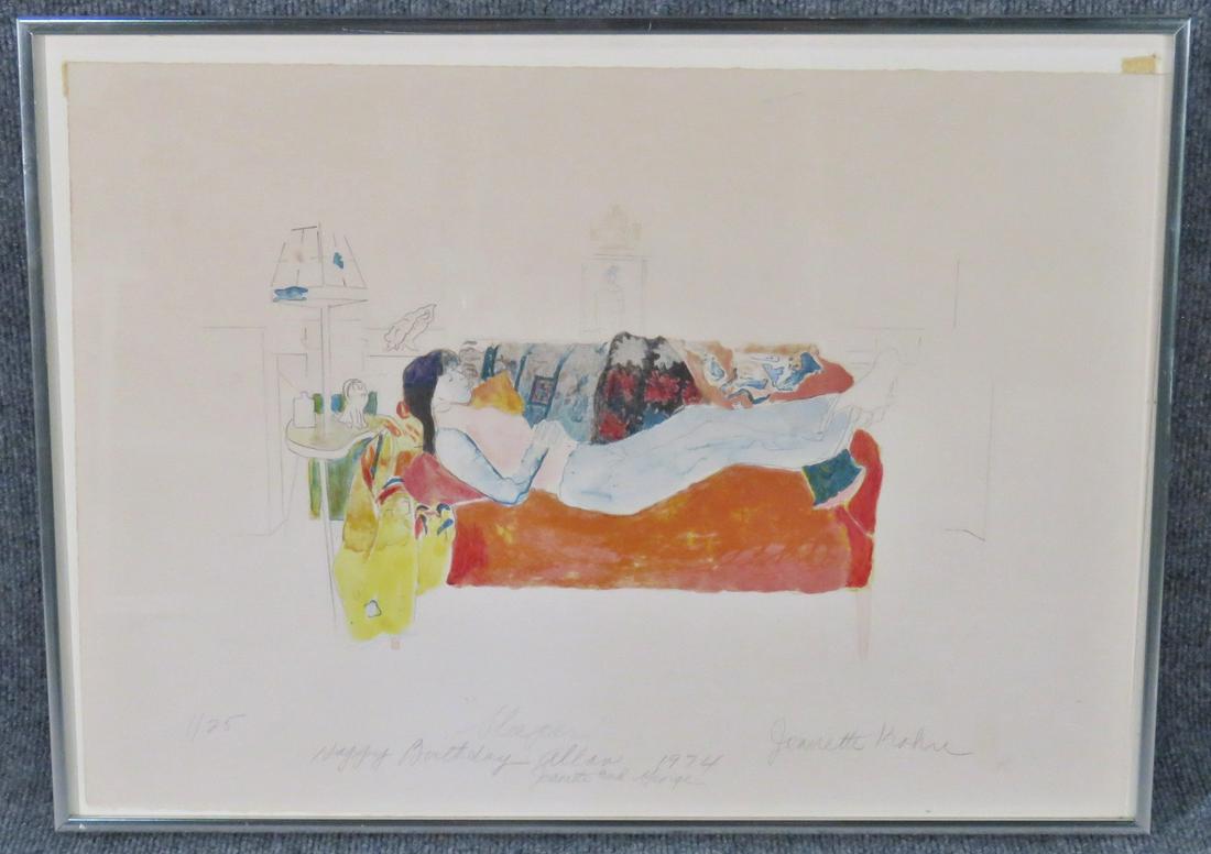 SIGNED PRINT SLEEPER (1 of 5)